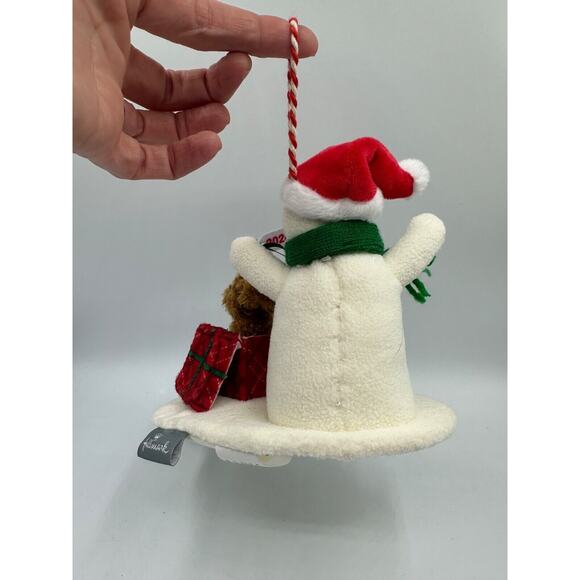Hallmark Wrapped In Joy Snowman Dog Christmas Tree Holiday Ornament 2024 - Picture 2 of 5